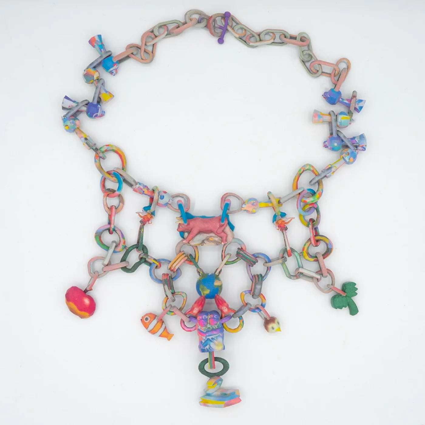 Amema Bull World Necklace