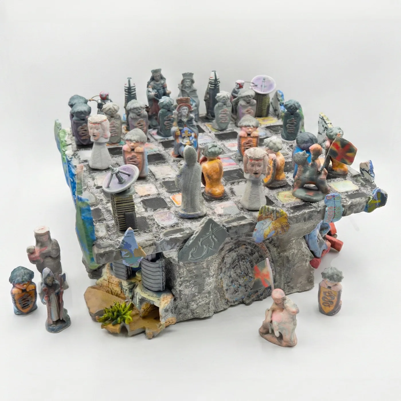 Amema chess set detail
