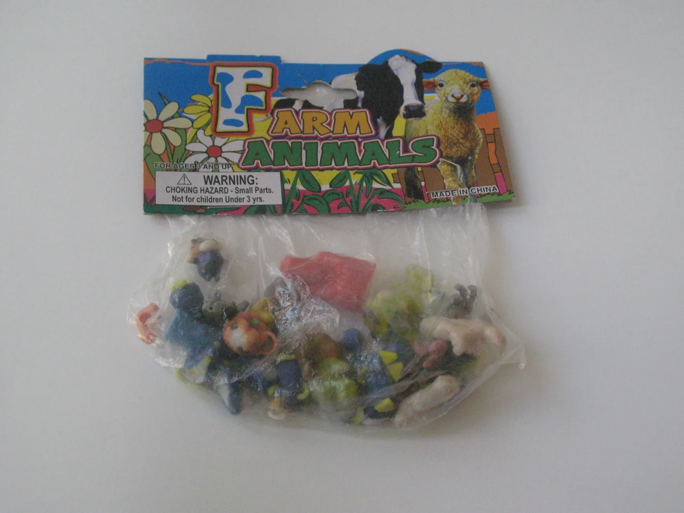 Farm Animals bricolage sculpture