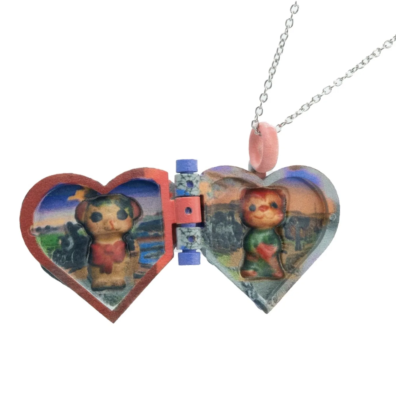Love Locket, full-color 3D printed locket